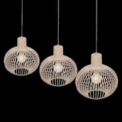 Ygo Hanglamp GILA 3Del. Met. Zand| Hanglampen