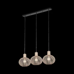 Ygo Hanglamp GILA 3Del. Met. Zand| Hanglampen