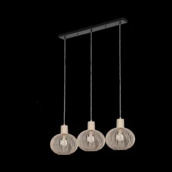 Ygo Hanglamp GILA 3Del. Met. Zand| Hanglampen