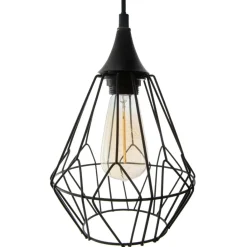 Ygo Hanglamp JARAS 3Del. Met. Zwart| Hanglampen