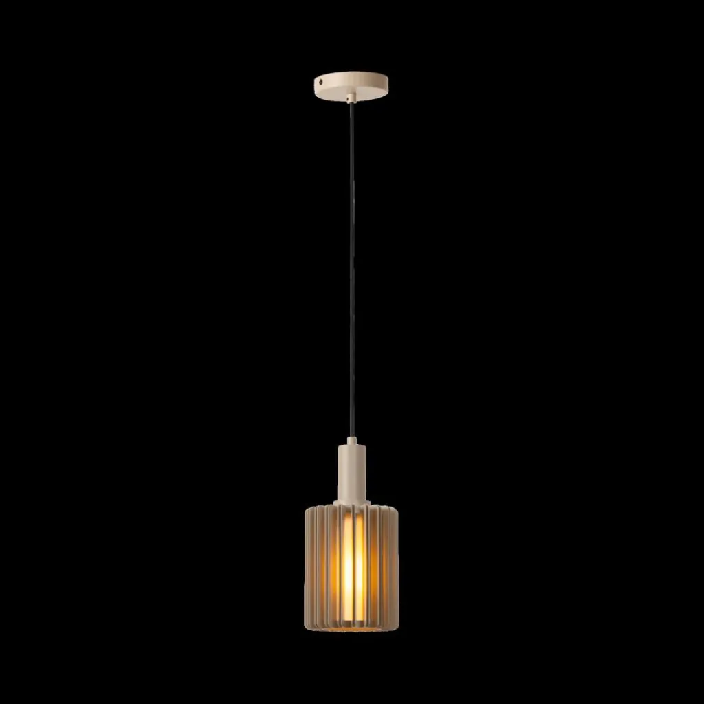 Ygo Hanglamp LAMBRES 1Del. Taupe| Hanglampen