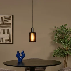 Ygo Hanglamp LAMBRES 1Del. Zwart| Hanglampen