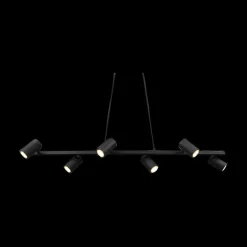 Ygo Hanglamp MARLEY 6-Delig Metaal Zwart| Hanglampen