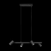 Ygo Hanglamp MARLEY 4-Delig Metaal Zwart| Hanglampen
