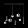 Ygo Hanglamp MATARO 8Del. Zwart| Hanglampen