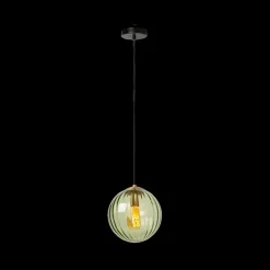 Ygo Hanglamp MONSARAZ 1Del. Glas Groen| Hanglampen