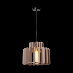 Ygo Hanglamp ROLLO 1Del. Ø40 Taupe| Hanglampen