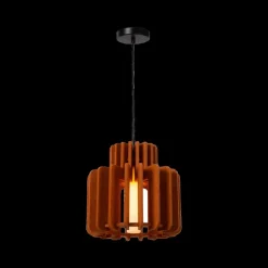 Ygo Hanglamp ROLLO 1Del. Ø31 Terracotta| Hanglampen