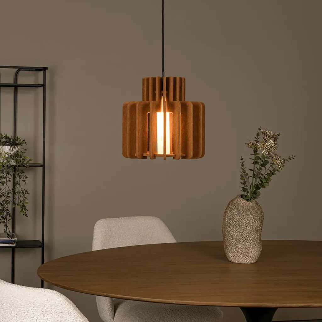 Ygo Hanglamp ROLLO 1Del. Ø31 Terracotta| Hanglampen