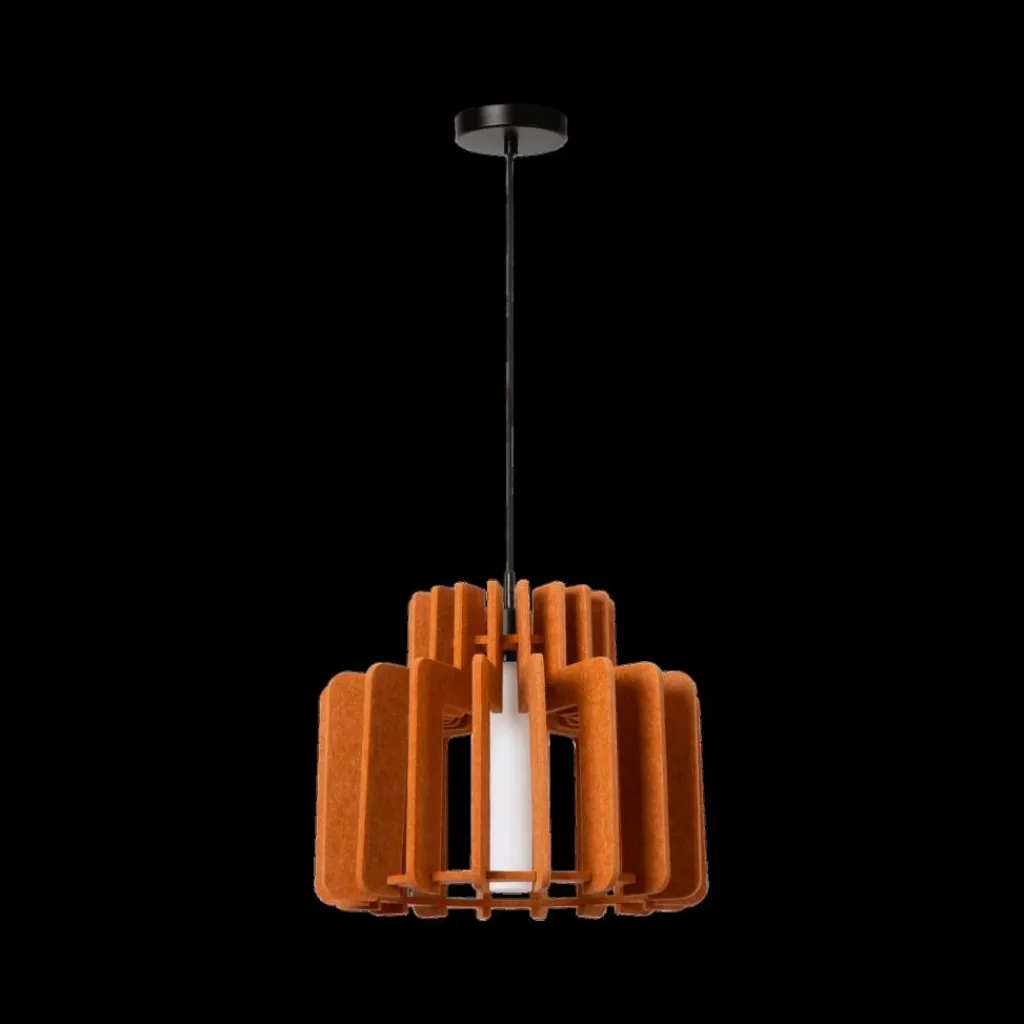 Ygo Hanglamp ROLLO 1Del. Ø40 Terracotta| Hanglampen