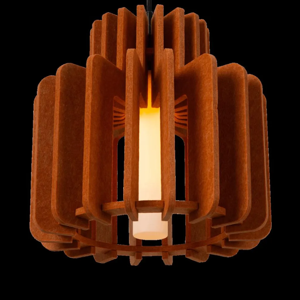Ygo Hanglamp ROLLO 1Del. Ø40 Terracotta| Hanglampen