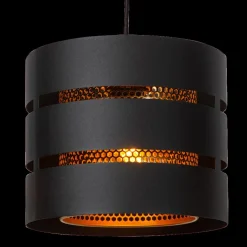 Ygo Hanglamp ROSAS 3Del. Lang Zwart/Goud| Hanglampen