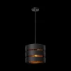 Ygo Hanglamp ROSAS 1Del. Zwart/Goud| Hanglampen
