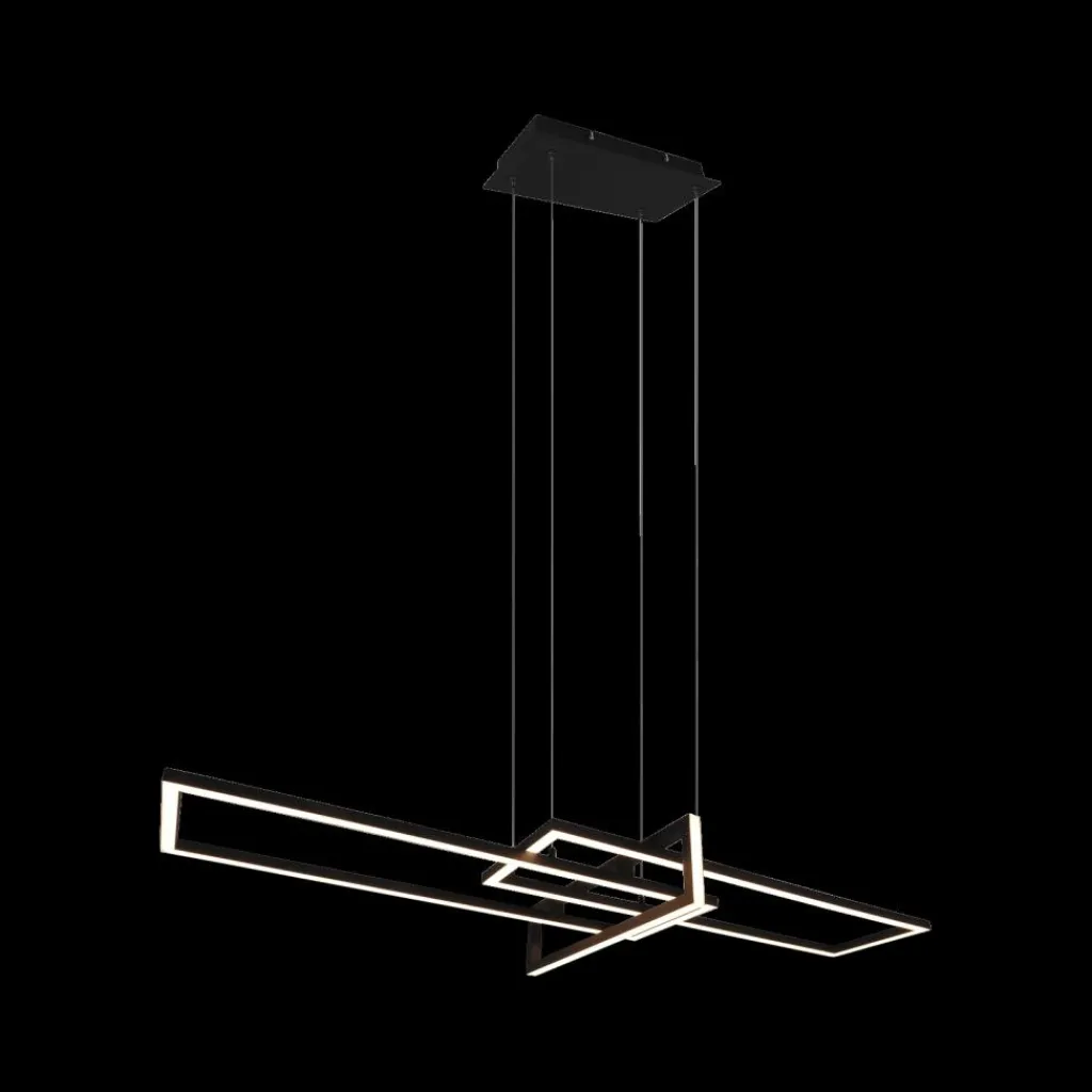Ygo Hanglamp SALINAS Met. Mat Zwart| Hanglampen