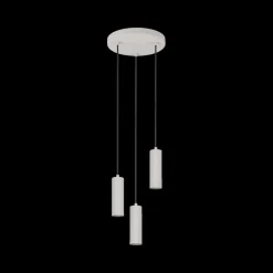 Ygo Hanglamp SOKA 3Del. Metaal Warm Grijs| Hanglampen