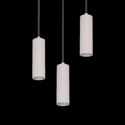 Ygo Hanglamp SOKA 3Del. Metaal Warm Grijs| Hanglampen