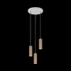 Ygo Hanglamp SOKA 3Del. Metaal Coffee| Hanglampen