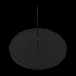 Ygo Hanglamp TRAY 1Del. Met. Mat Zwart| Hanglampen