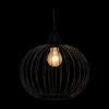 Ygo Hanglamp VILIA Rond Met. Zwart| Hanglampen