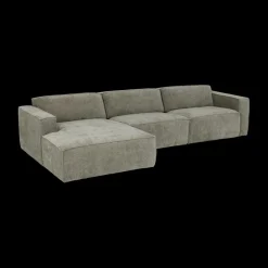 Ygo Hoeksalon ALMERIA Longchair Links Racer 84 B324| Hoeksalons
