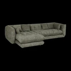 Ygo Hoeksalon AMIGO Longchair Links Olive B300| Hoeksalons