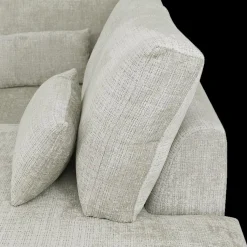 Ygo Hoeksalon ATLAS Greige Longchair Rechts B327| Hoeksalons