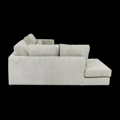Ygo Hoeksalon ATLAS Greige Longchair Links B327| Hoeksalons