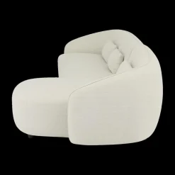 Ygo Hoeksalon AUGUST Cream Longchair Rechts B293| Hoeksalons