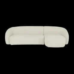 Ygo Hoeksalon AUGUST Cream Longchair Rechts B293| Hoeksalons