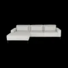 Ygo Hoeksalon BEMTHE Longchair Links Grijs B299| Hoeksalons