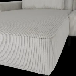 Ygo Hoeksalon BEMTHE Longchair Links Grijs B299| Hoeksalons