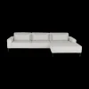 Ygo Hoeksalon BEMTHE Longchair Rechts Grijs B329| Hoeksalons