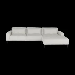Ygo Hoeksalon BEMTHE Longchair Rechts Grijs B329| Hoeksalons