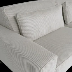 Ygo Hoeksalon BEMTHE Longchair Rechts Grijs B299| Hoeksalons