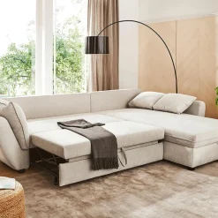 Ygo Hoeksalon CADIZ Longchair Rechts Beige| Hoeksalons