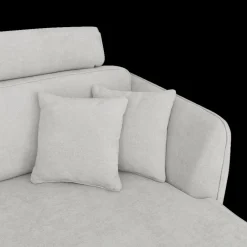 Ygo Hoeksalon CALABRIA Grijs Longchair Rechts B396| Hoeksalons
