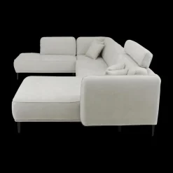 Ygo Hoeksalon CALABRIA Grijs Longchair Rechts B396| Hoeksalons