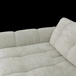 Ygo Hoeksalon CARPO Semona Greige Longchair Links B337| Hoeksalons