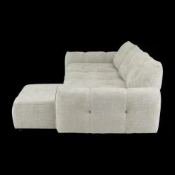 Ygo Hoeksalon CARPO Semona Greige Longchair Rechts B337| Hoeksalons