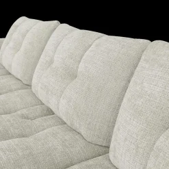 Ygo Hoeksalon CARPO Semona Greige Longchair Rechts B337| Hoeksalons