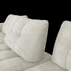 Ygo Hoeksalon CARPO Semona Greige Longchair Rechts B337| Hoeksalons