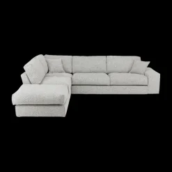 Ygo Hoeksalon CASCADA Grijs Hoek Links B312| Hoeksalons