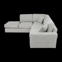 Ygo Hoeksalon CASCADA Grijs Hoek Links B312| Hoeksalons