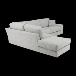 Ygo Hoeksalon CASCADA Grijs Hoek Links B312| Hoeksalons