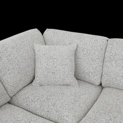 Ygo Hoeksalon CASCADA Grijs Hoek Links B312| Hoeksalons