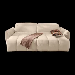 Ygo Hoeksalon CECILE Beige met Elektrische Diepteverstelling B263| Hoeksalons