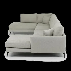 Ygo Hoeksalon CELINE Longchair Links Grijs| Hoeksalons