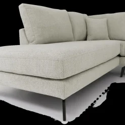 Ygo Hoeksalon CELINE Longchair Links Grijs| Hoeksalons