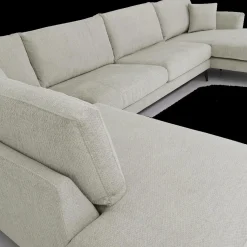 Ygo Hoeksalon CELINE Longchair Links Grijs| Hoeksalons