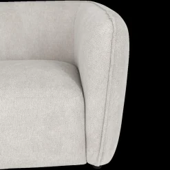 Ygo Hoeksalon CONCA Longchair Links Mito Naturel| Hoeksalons